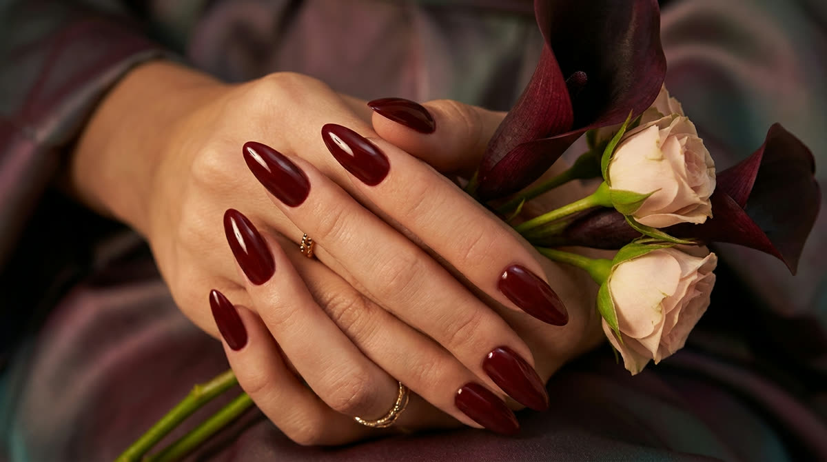 Nageldesign Nahaufnahme
